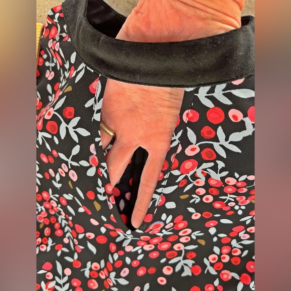 Loft A-line Floral Dress - Picture 5 of 5